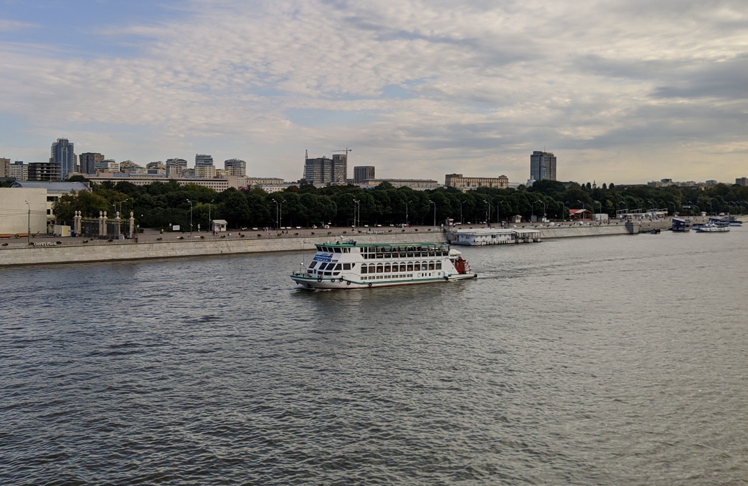 Бесплатный речной прогулочный маршрут запустили в Москве