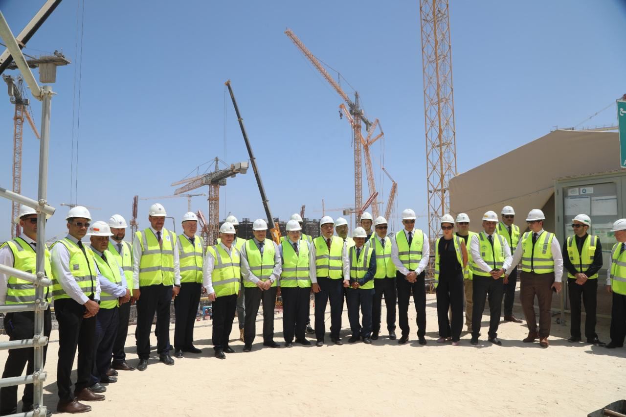 На первом энергоблоке АЭС «Эль-Дабаа» (Египет) установили в проектное положение первый ярус внутренней защитной оболочки