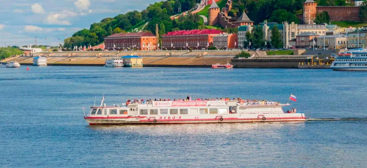 В Нижнем Новгороде открыли новый прогулочный речной маршрут