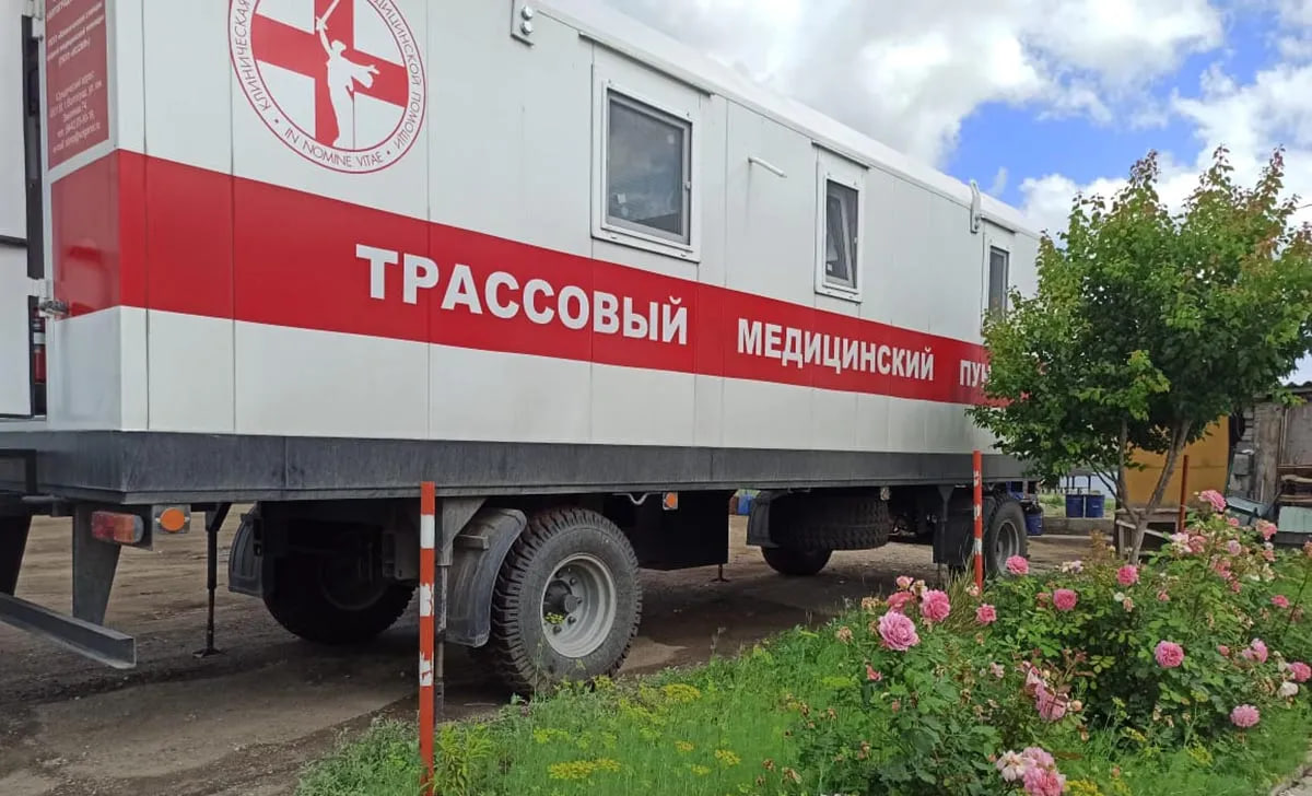 Трассовые медпункты Волгоградской области помогли почти 400 людям