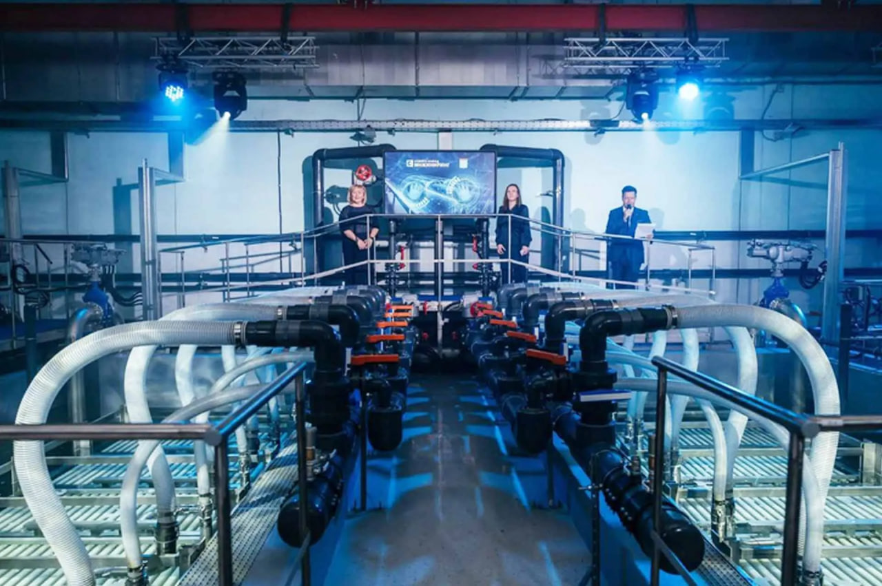 В поселке Кузьмоловском Ленобласти запустили новые водоочистные сооружения