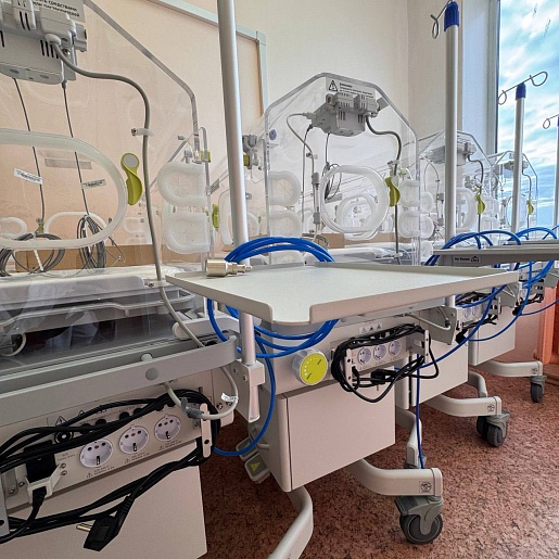 В Тульскую область поставили более 130 единиц медоборудования для новорождённых