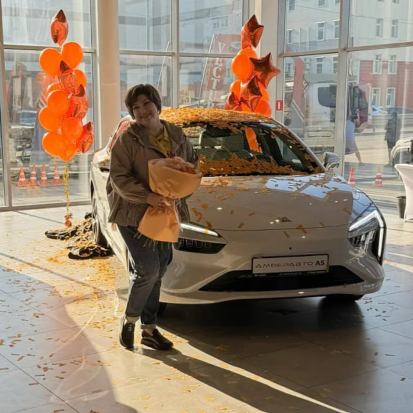 Тысячный калининградский электромобиль передали владельцу в Краснодаре