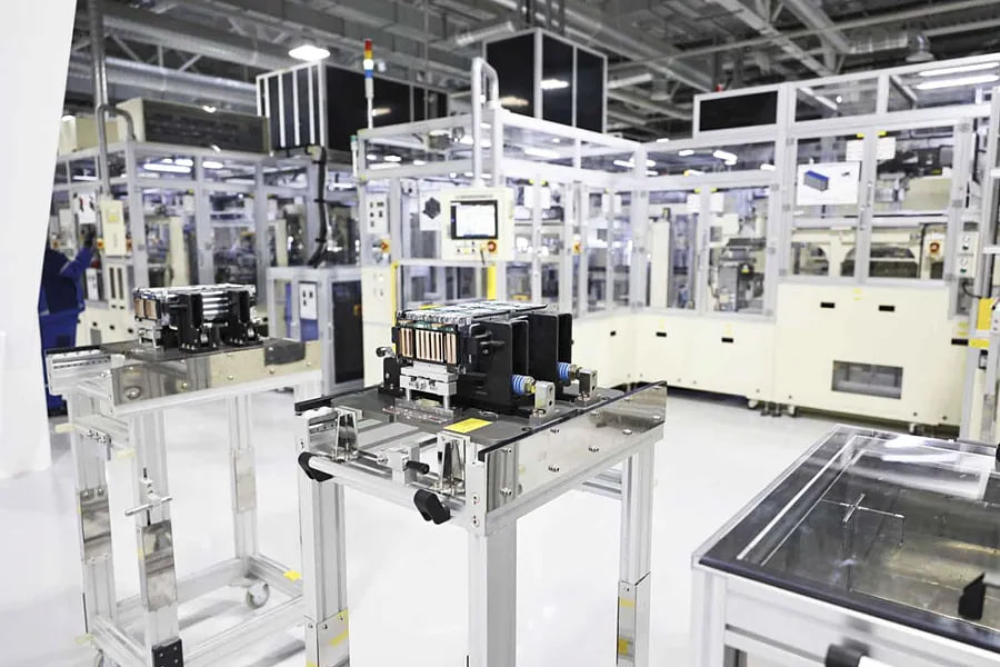 В Калининградской области запустили производство батарей для электромобилей