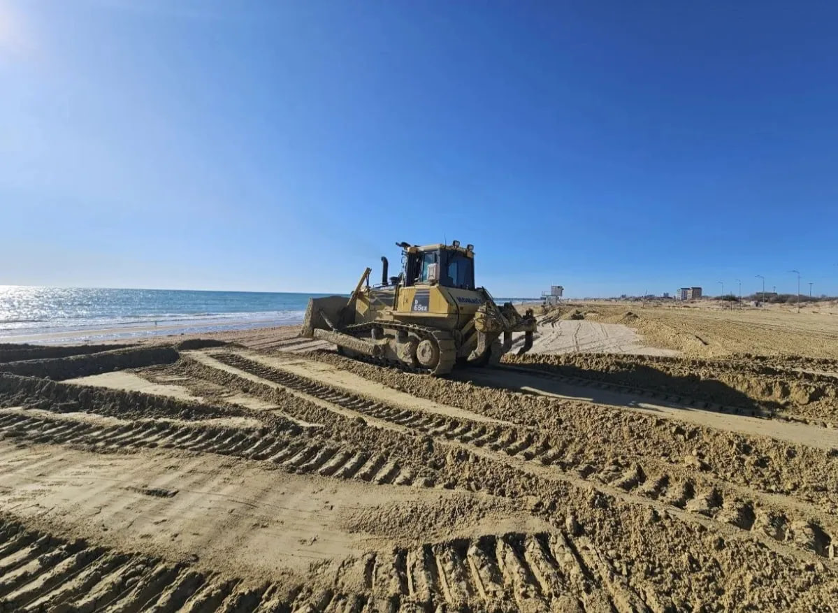 В Анапе до 1 июня будут отсыпать песчаные пляжи