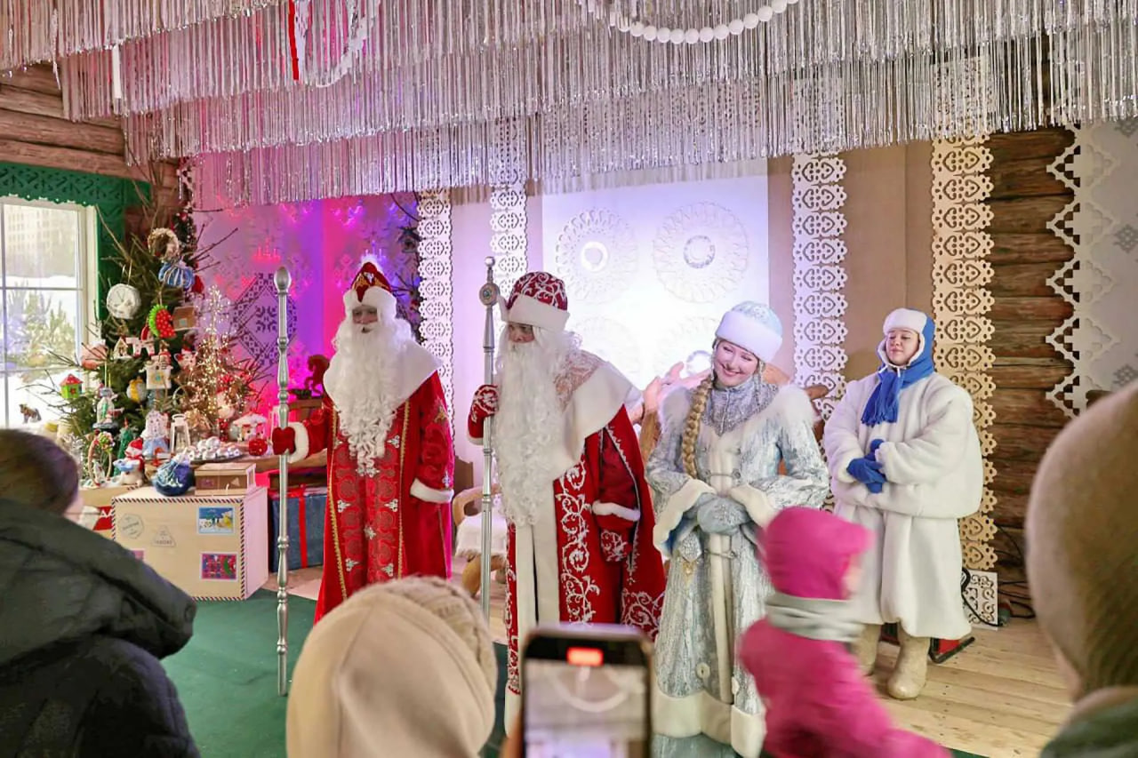 Новогоднюю резиденцию Деда Мороза в Самаре посетили 19 тысяч гостей