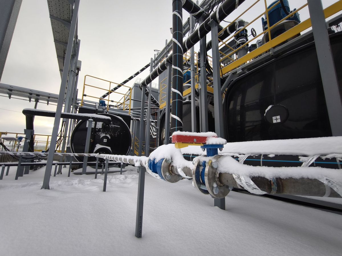 На «Далуре» построили первую мобильную сорбционную установку