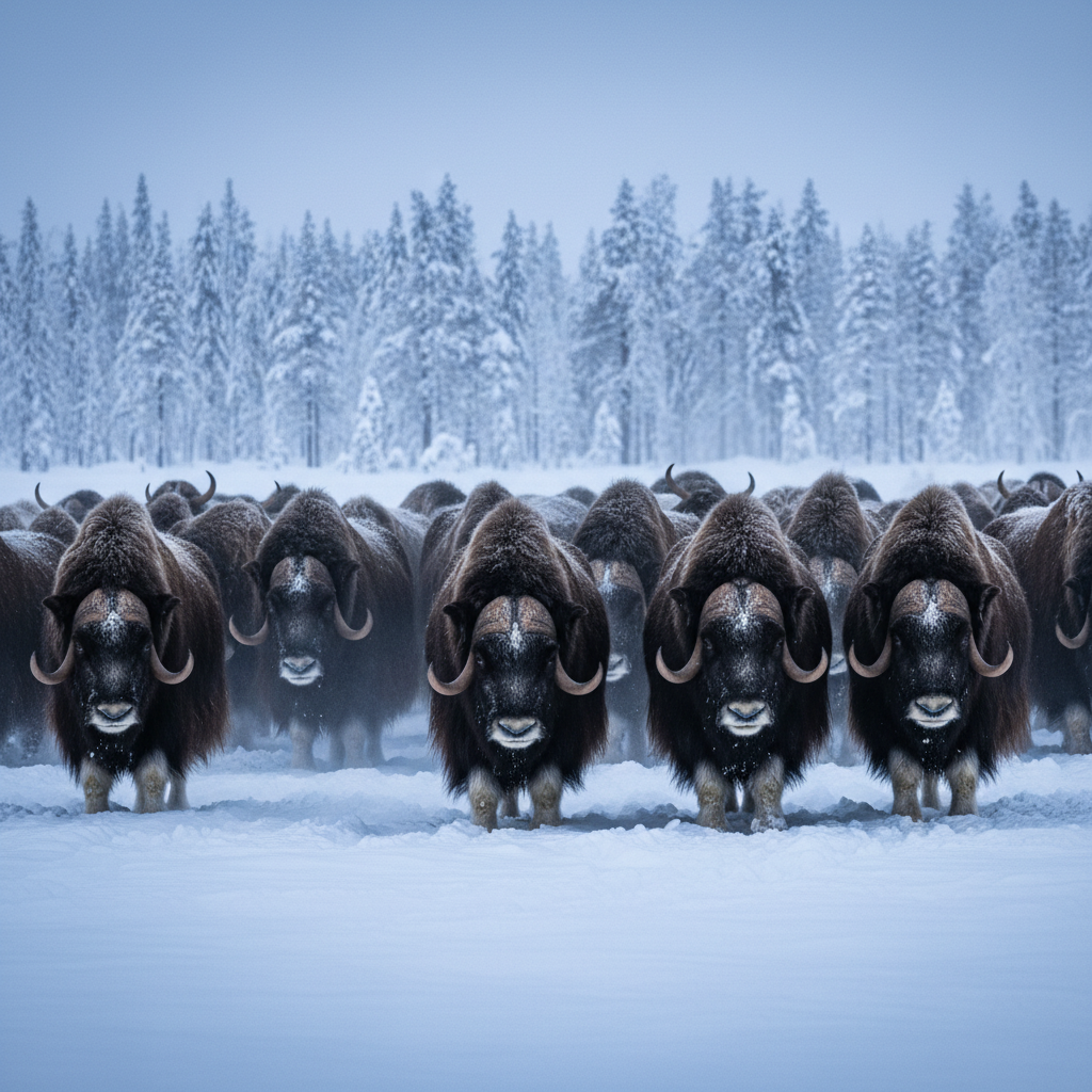 В Пермский зоопарк передадут ямальских овцебыков