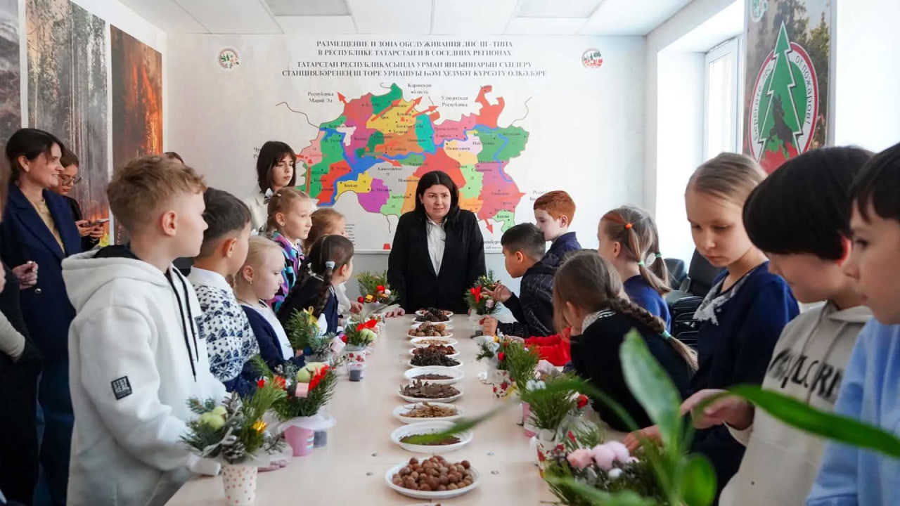 На факультете экологии в казанском вузе прошла экскурсия для школьников