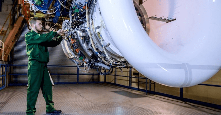 Rostec ha probado con éxito un nuevo motor para aviones SSJ-New y anfibios